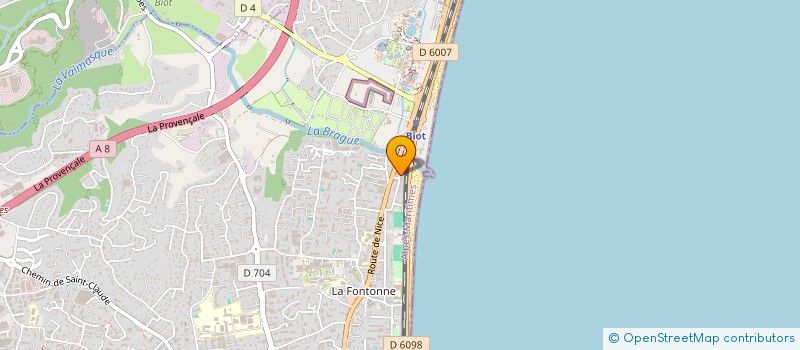 localisation de l'entreprise SOCIETE CIVILE IMMOBILIERE ENFANTS à ANTIBES