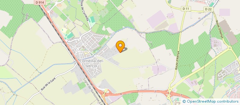 localisation de l'entreprise SOCIETE CIVILE IMMOBILIERE ENZO  CORNEILLA-DEL-VERCOL