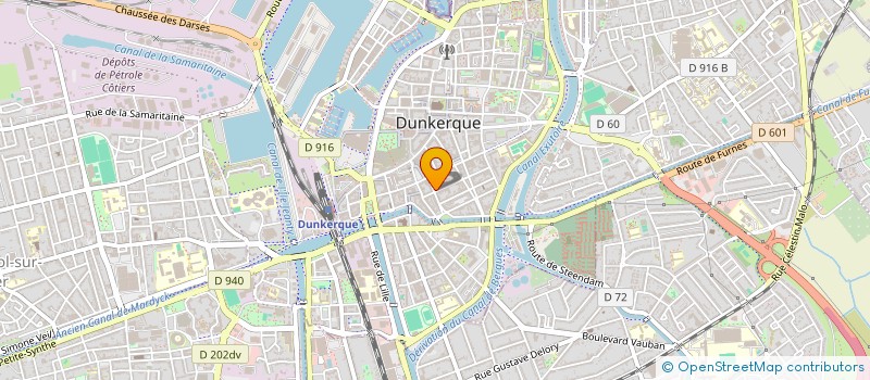 localisation de l'entreprise SOCIETE CIVILE IMMOBILIERE EPVP à DUNKERQUE