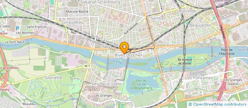 localisation de l'entreprise SOCIETE CIVILE IMMOBILIERE EREVAN  TOURS