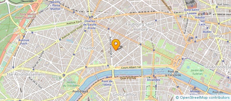 localisation de l'entreprise SOCIETE CIVILE IMMOBILIERE ESPLANADE  PARIS