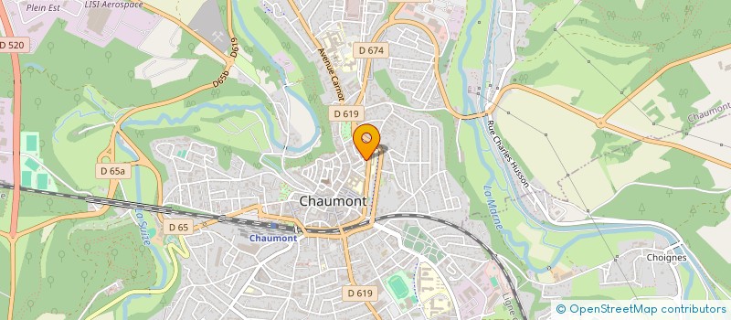 localisation de l'entreprise SOCIETE CIVILE IMMOBILIERE ESSY  CHAUMONT