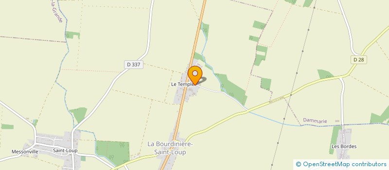 localisation de l'entreprise SOCIETE CIVILE IMMOBILIERE ESTANNE à LA BOURDINIERE-SAINT-LOUP
