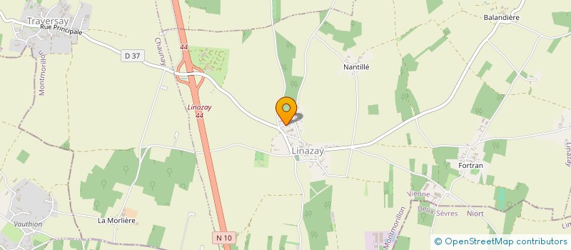 localisation de l'entreprise SOCIETE CIVILE IMMOBILIERE ET DE GESTION DE PORTEFEUILLE PHILA  SCI & GP PHILA.  LINAZAY