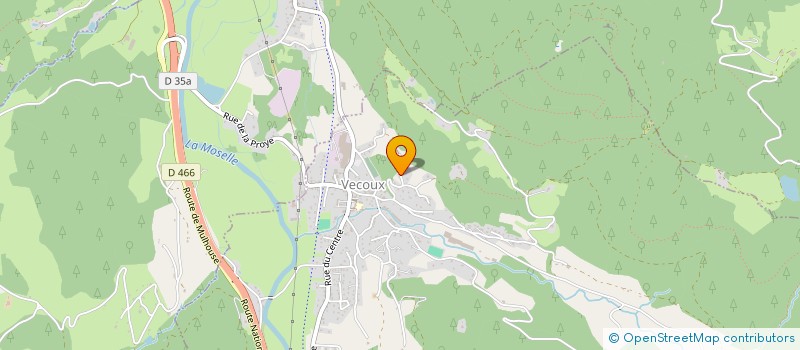 localisation de l'entreprise SOCIETE CIVILE IMMOBILIERE ET DE PARTICIPATION LA GRANGE DES GENES  VECOUX