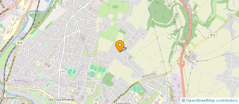 localisation de l'entreprise SOCIETE CIVILE IMMOBILIERE ET GESTION DE PORTEFEUILLE BPAL  BUXEROLLES