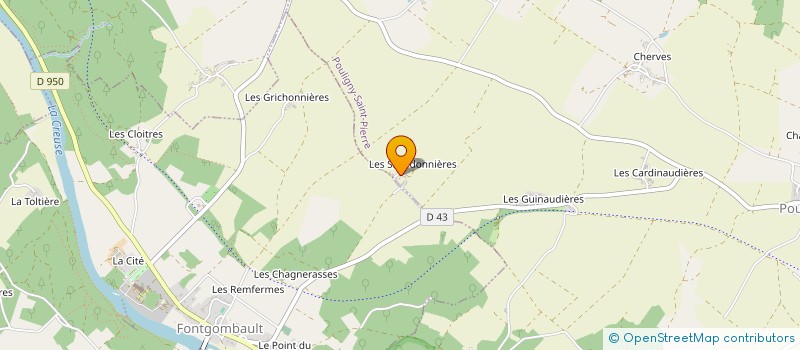 localisation de l'entreprise SOCIETE CIVILE IMMOBILIERE ETANG PLACEAU à POULIGNY-SAINT-PIERRE