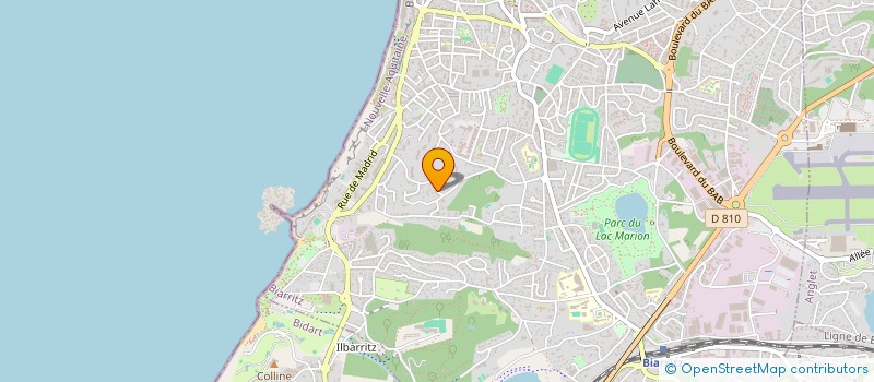 localisation de l'entreprise SOCIETE CIVILE IMMOBILIERE ETCHE ONA à BIARRITZ