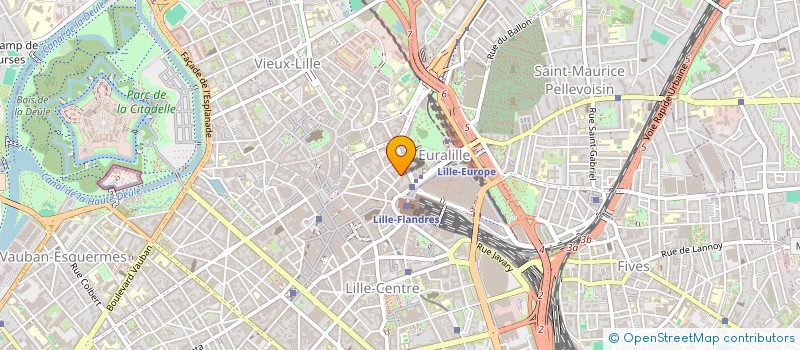 localisation de l'entreprise SOCIETE CIVILE IMMOBILIERE EURALILLE à LILLE