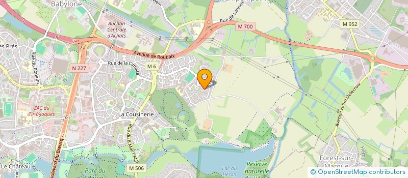 localisation de l'entreprise SOCIETE CIVILE IMMOBILIERE EUREKA II à VILLENEUVE-D'ASCQ