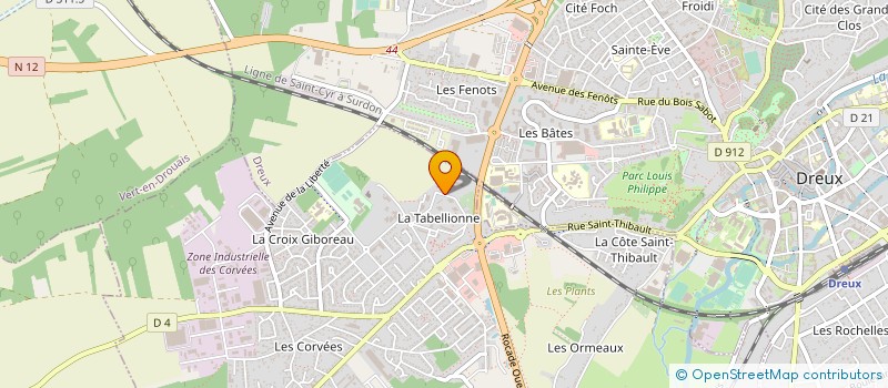 localisation de l'entreprise SOCIETE CIVILE IMMOBILIERE EZ ZAHRA à VERNOUILLET