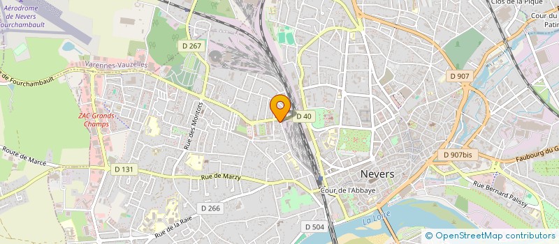 localisation de l'entreprise SOCIETE CIVILE IMMOBILIERE F.A.C.L. à NEVERS