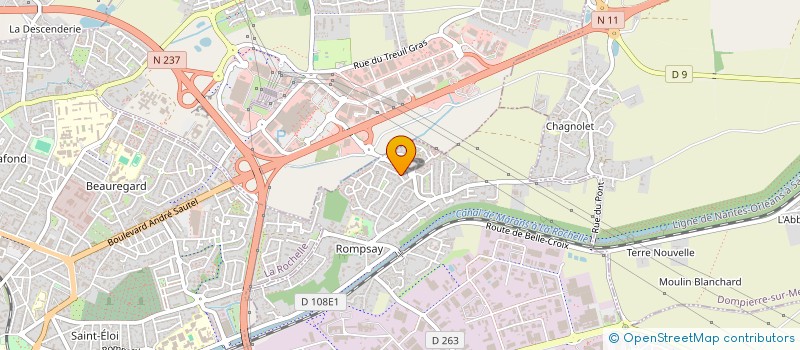 localisation de l'entreprise SOCIETE CIVILE IMMOBILIERE F B C P  PERIGNY