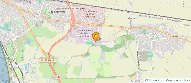 localisation de l'entreprise SOCIETE CIVILE IMMOBILIERE F.C.ANDRE  AYTRE