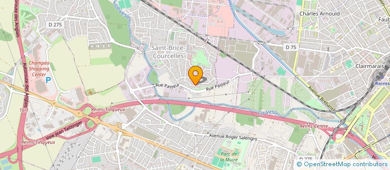 localisation de l'entreprise SOCIETE CIVILE IMMOBILIERE F D C 51  SAINT-BRICE-COURCELLES