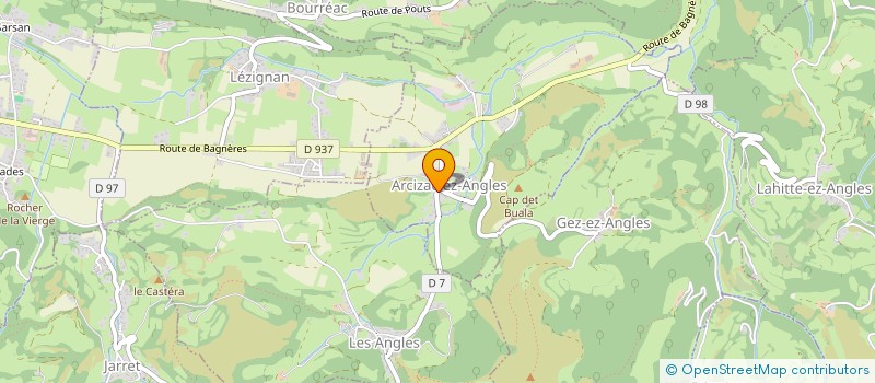 localisation de l'entreprise SOCIETE CIVILE IMMOBILIERE F.T 65  ARCIZAC-EZ-ANGLES