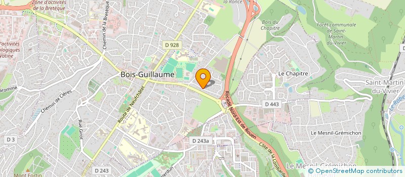 localisation de l'entreprise SOCIETE CIVILE IMMOBILIERE F3M à BOIS-GUILLAUME