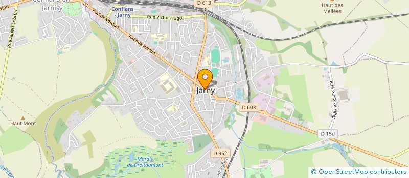 localisation de l'entreprise SOCIETE CIVILE IMMOBILIERE FABRI KIM  JARNY