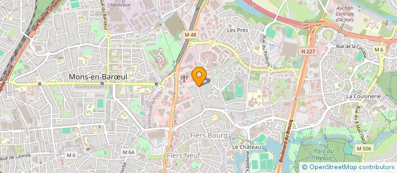 localisation de l'entreprise SOCIETE CIVILE IMMOBILIERE FAIDHERBE 76 à VILLENEUVE-D'ASCQ