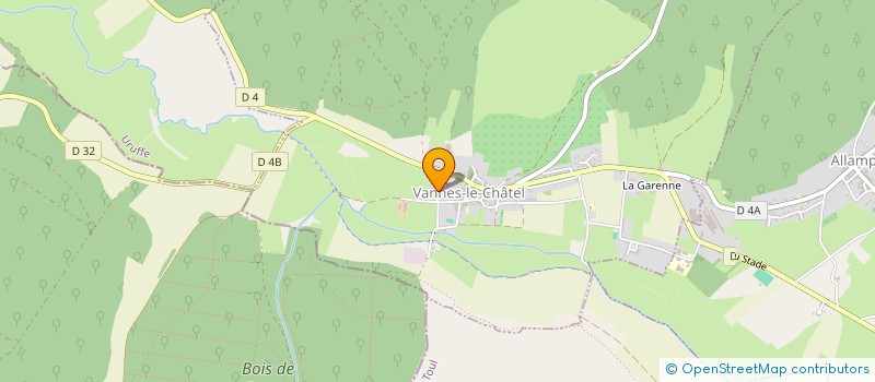 localisation de l'entreprise SOCIETE CIVILE IMMOBILIERE FAJE  VANNES-LE-CHATEL