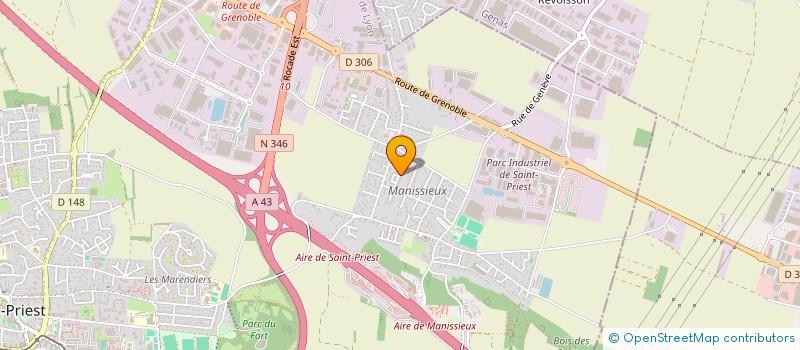 localisation de l'entreprise SOCIETE CIVILE IMMOBILIERE FAMILIA  SAINT-PRIEST