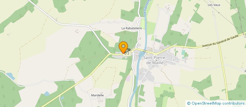 localisation de l'entreprise SOCIETE CIVILE IMMOBILIERE FAMILIALE A CAPITAL VARIABLE SIOUX  SAINT-PIERRE-DE-MAILLE