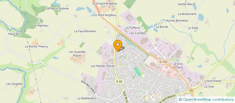 localisation de l'entreprise SOCIETE CIVILE IMMOBILIERE FAMILIALE CHAUVIRE DU GRE  BEAUPREAU-EN-MAUGES