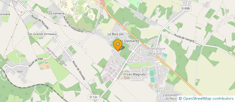 localisation de l'entreprise SOCIETE CIVILE IMMOBILIERE FAMILIALE COFERBEL, SCI COFERBEL à MIGNALOUX-BEAUVOIR