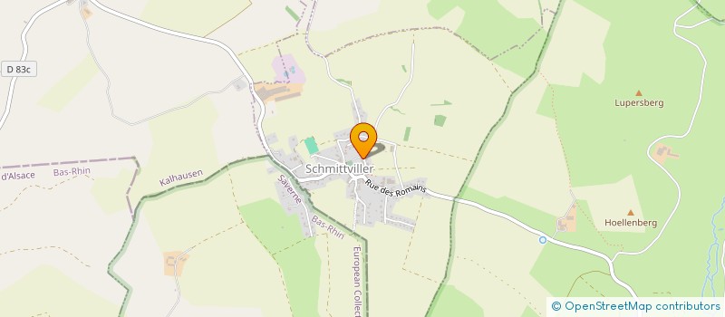 localisation de l'entreprise SOCIETE CIVILE IMMOBILIERE FAMILIALE DU CHALET DES JOUES ROSES  SCHMITTVILLER