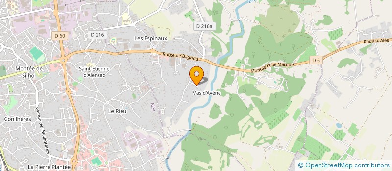 localisation de l'entreprise SOCIETE CIVILE IMMOBILIERE FAMILIALE F.L.Y.M.M.  SAINT-PRIVAT-DES-VIEUX