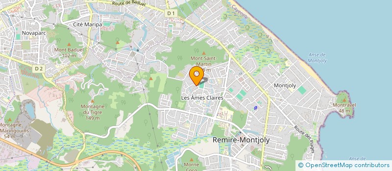 localisation de l'entreprise SOCIETE CIVILE IMMOBILIERE FAMILIALE FAMIJAUG  REMIRE-MONTJOLY