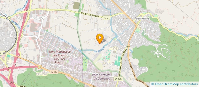 localisation de l'entreprise SOCIETE CIVILE IMMOBILIERE FAMILIALE LA MAITE  GEMENOS