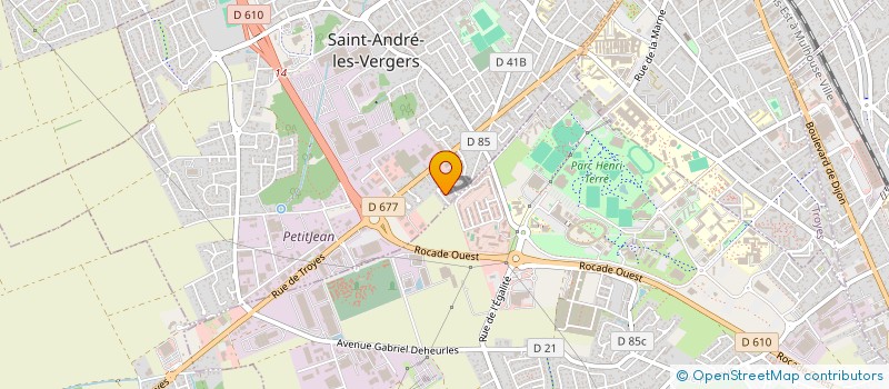 localisation de l'entreprise SOCIETE CIVILE IMMOBILIERE FAMILIALE LES MOCKA  SAINT-ANDRE-LES-VERGERS