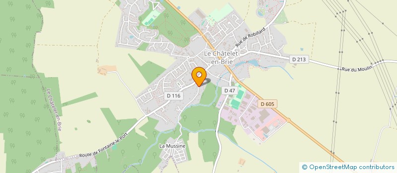 localisation de l'entreprise SOCIETE CIVILE IMMOBILIERE FAMILIALE METAUT  LE CHATELET-EN-BRIE