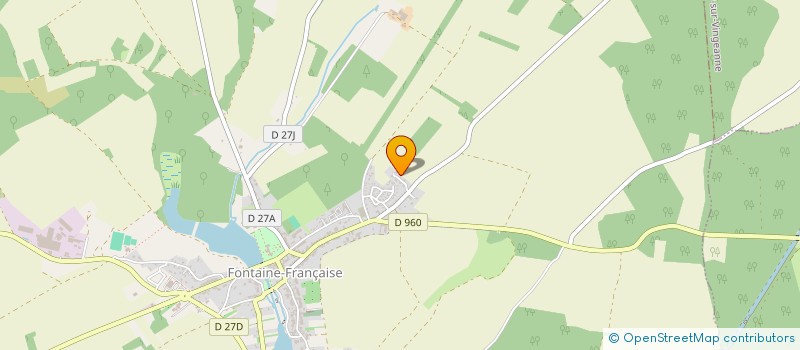 localisation de l'entreprise SOCIETE CIVILE IMMOBILIERE FAMILIALE PAPYCHAT  FONTAINE-FRANCAISE