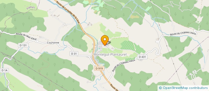 localisation de l'entreprise SOCIETE CIVILE IMMOBILIERE FAMILIALE REVERDY ET FILS à MONTEGUT-PLANTAUREL