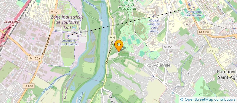 localisation de l'entreprise SOCIETE CIVILE IMMOBILIERE FAMILIALE UHLEN  TOULOUSE