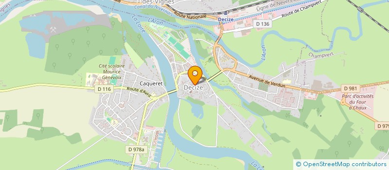 localisation de l'entreprise SOCIETE CIVILE IMMOBILIERE FAMILLE DEBROUSSE à DECIZE