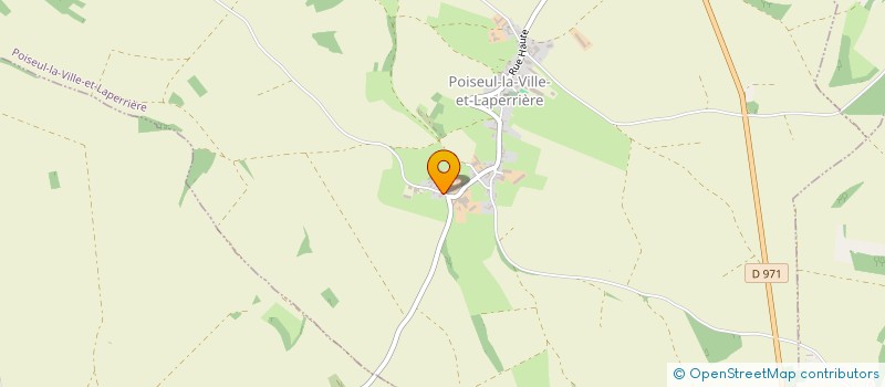 localisation de l'entreprise SOCIETE CIVILE IMMOBILIERE FAMILLE EVELYNE EHRLICH BENNER YAEL  POISEUL-LA-VILLE-ET-LAPERRIERE