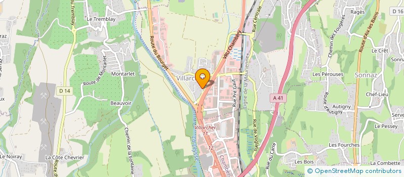 localisation de l'entreprise SOCIETE CIVILE IMMOBILIERE FAMILLE JEMMAL  VOGLANS