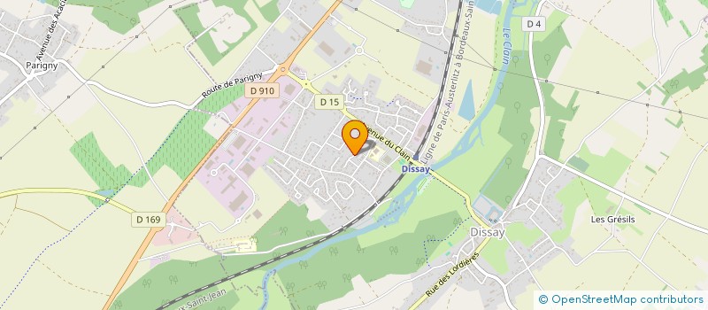 localisation de l'entreprise SOCIETE CIVILE IMMOBILIERE FAMILY  JAUNAY-MARIGNY