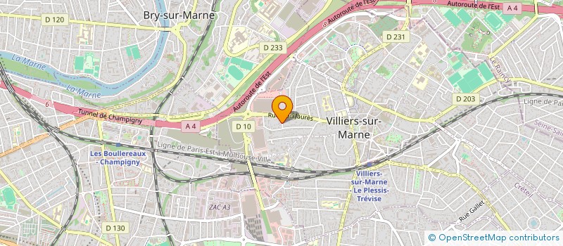 localisation de l'entreprise SOCIETE CIVILE IMMOBILIERE FAMILY  VILLIERS-SUR-MARNE