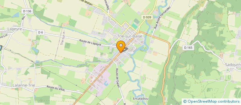 localisation de l'entreprise SOCIETE CIVILE IMMOBILIERE FANIFIQUE  TRIE-SUR-BAISE