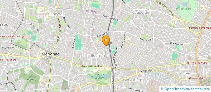 localisation de l'entreprise SOCIETE CIVILE IMMOBILIERE FANTHOMAS  BORDEAUX