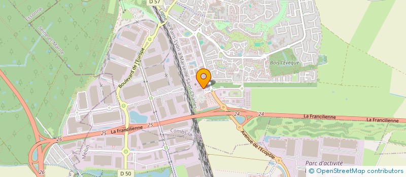 localisation de l'entreprise SOCIETE CIVILE IMMOBILIERE FAREL  COMBS-LA-VILLE