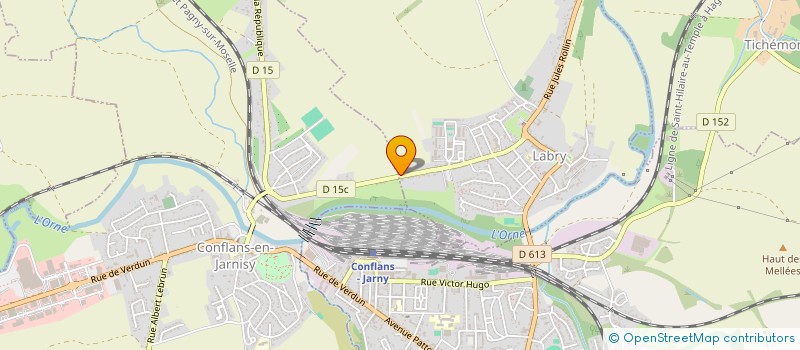 localisation de l'entreprise SOCIETE CIVILE IMMOBILIERE FASO  LABRY