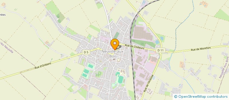 localisation de l'entreprise SOCIETE CIVILE IMMOBILIERE FAUVE à NEUVILLE-AUX-BOIS
