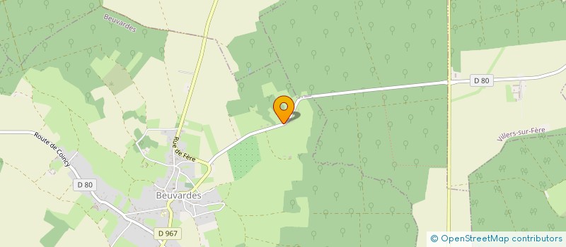 localisation de l'entreprise SOCIETE CIVILE IMMOBILIERE FAV  BEUVARDES