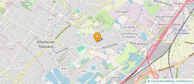 localisation de l'entreprise SOCIETE CIVILE IMMOBILIERE FAVOUR à VILLENEUVE-TOLOSANE