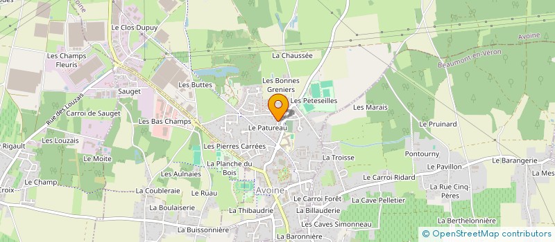 localisation de l'entreprise SOCIETE CIVILE IMMOBILIERE FAYE IMMO 2A, PAR ABREVIATION SCI FAYE IMMO 2A à AVOINE
